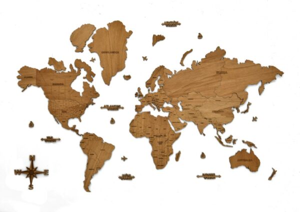 lesen zemljevid sveta