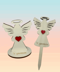 Lesene svečke ANGEL