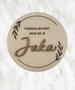 Oznanitvene kartice z imenom