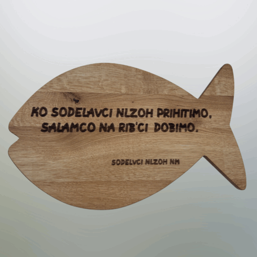 Lesena deska - napis po želji - slika 12