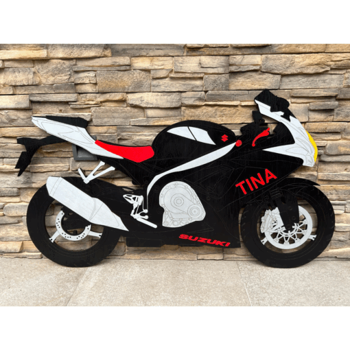 Lesene table za praznovanja MOTOR Suzuki GSXR 1000