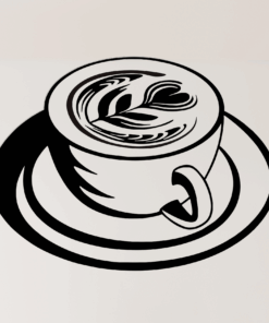 Alternative view of Coffee - stenska dekoracija