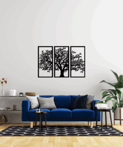 Lesena stenska dekoracija