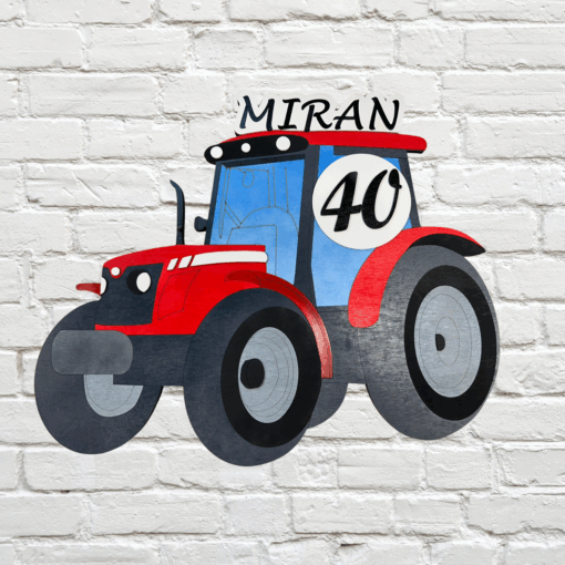 Lesene table za praznovanja TRAKTOR