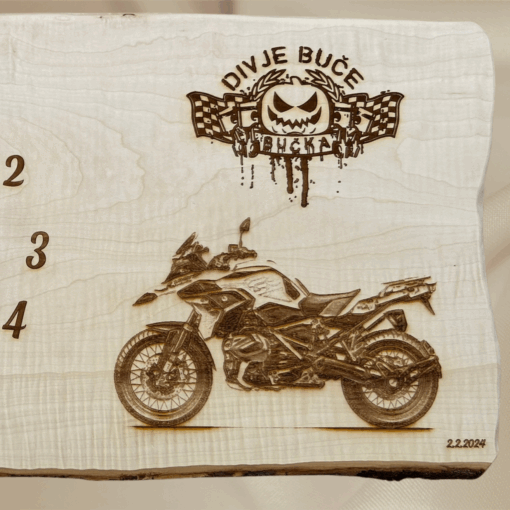 Stenska masivna ura - motor - slika 2